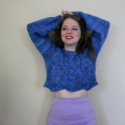 Lady Lovelace Cropped Sweater