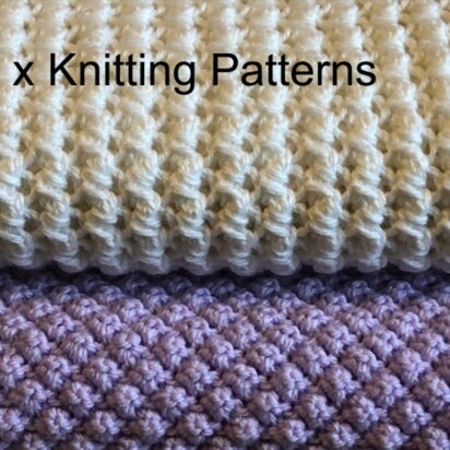 2 x Blankets - Lattice Love and Blackberry