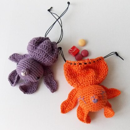 Lexie The Bat - Amigurumi Goodie Bag Pattern