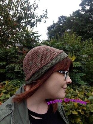 Lagen Spike Stitch Beanie