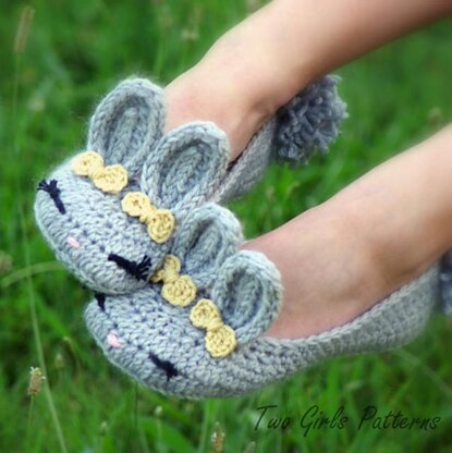 Women's Bunny House Slippers The Classic and Year-Round Slipper