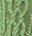 Pretzel Twist Aran Scarf