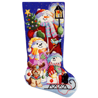 Winter Fun Stocking - PDF