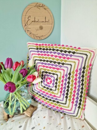 KaleidoBobble Cushion