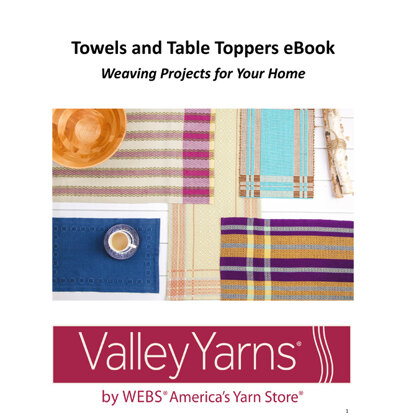 Valley Yarns Towels and Table Toppers eBook