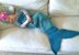 Mermaid Tail Snuggle Blanket