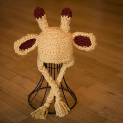 Giraffe Baby Hat Pattern Quick and Easy