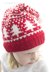 Wintry Fair Isle Stocking Cap