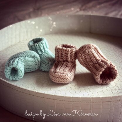 Not Knit Booties