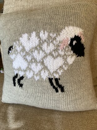 sheep cushion