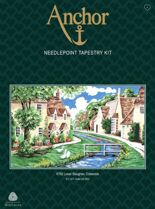 Anchor Lower Slaughter - Cotswolds Needlepoint Kit - 25.5 x 43cm