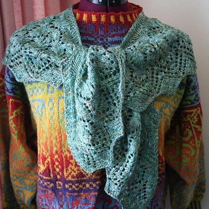 Autumn Dream Scarf - knitting pattern
