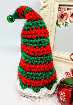 Mini Elf Crochet Christmas Hat and Boots