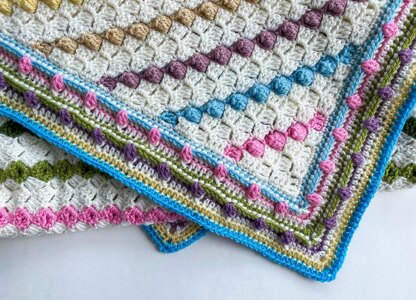 Birthday Sorbet Baby Blanket