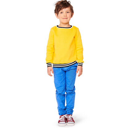 Burda Style Children's Sweatshirt B9254 - Sewing Pattern