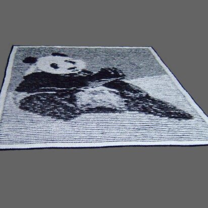 Panda Illusion Baby Blanket