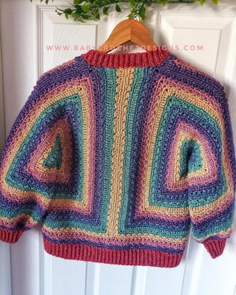 Aurora Hexagon Cardigan