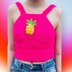 Fruity Crochet Crop Top