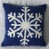 Snowflake cushion