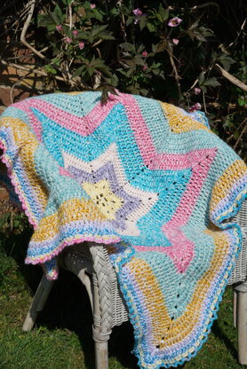 Easter Star Baby Blanket