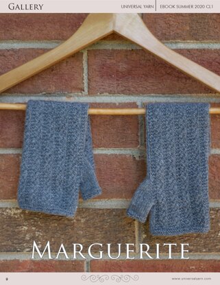 Women's Gloves Marguerite in Universal Yarn Fibra Natura Cashmere Lusso - Downloadable PDF