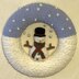 Christmas Decoration Snowman Wreath