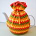 Springtime Flowers 4 Cup Teapot Cosy Knitting Pattern