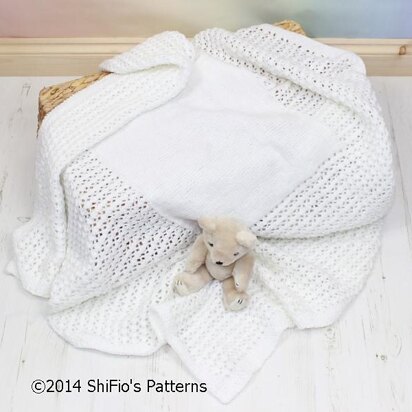 248-  Square Shawl Knitting Pattern #248