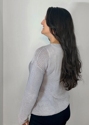 Machine Knit Simple Stitch Sweater
