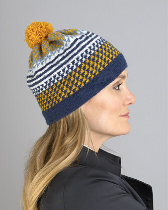 MillaMia Billie Fairisle Hat PDF (Free)