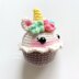 Unicorn Floral Cupcake