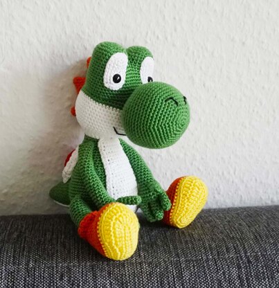 Amigurumi Häkelanleitung Yoshi