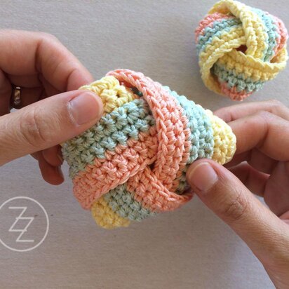 Crochet dish scrubbies