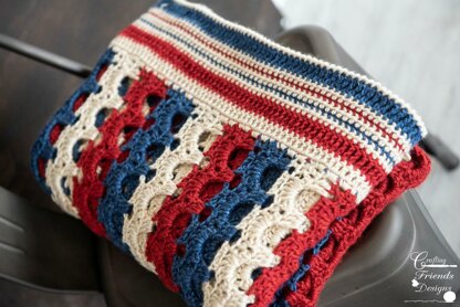 Patriotic Archway Throw