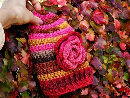 Falling in Rose Hat