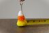 Candy Corn Keychain Halloween