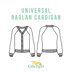Universal Raglan Cardigan