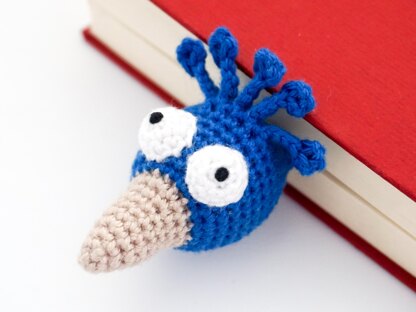 Peacock Bookmark Crochet Pattern