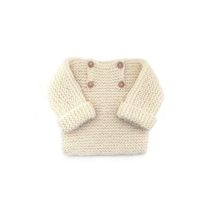 5 sizes - Natural Baby Sweater