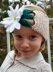 White Poinsettia Headband
