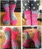 Lovely Grey in Pink Sock