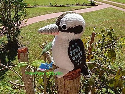 Amigurumi Laughing Kookaburra Pattern No.29