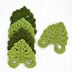 Monstera Leaf Coaster Set