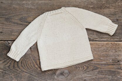 Blue Cartoon Puppy Knit kids sweater Knitting Pattern