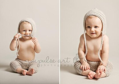 Crochet Pixie hat and Pants