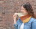 Rustic Candy Corn Cowl