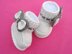 Knitted Baby Booties Rapunzel Pattern by Elena Mitchell