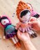 POPPIE CROCHET PATTERN in English by Zess - tutorial pdf amigurumi easy to follow doll