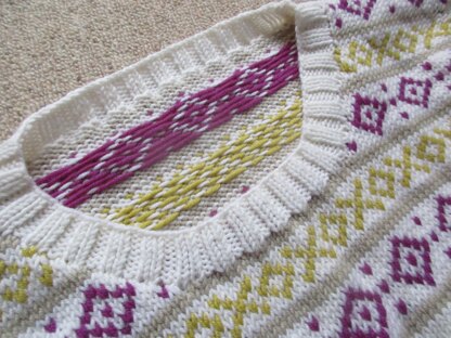 Cable and Fairisle Jumper