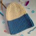 Farangida Knit Twisted Rib Hat Pattern